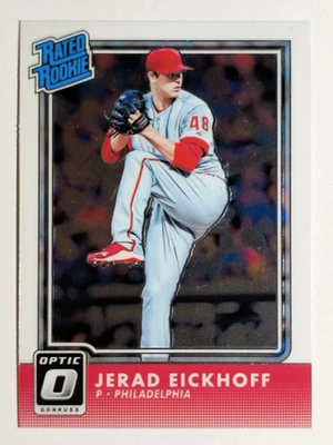 2016 Donruss Optic #63 Jerad Eickhoff RR RC - Image 1 of 2