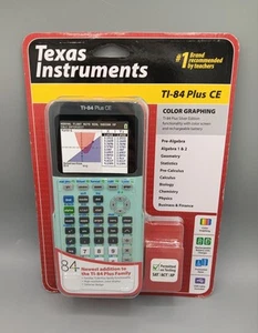 TI-84 Plus CE Color Graphing Calculator Mint 2017 NEW SEALED Texas Instruments - Picture 1 of 10