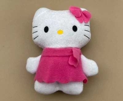 HELLO KITTY в розовом платье 4» плюшевая игрушка животное - Изображение 1 из 2