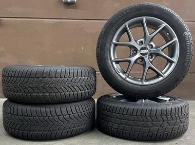 BBS SR 16 Zoll Winterräder LK 5x112 205/55 R16 91H Winterreifen DOT20+22 7,5-8mm - Bild 1 von 4