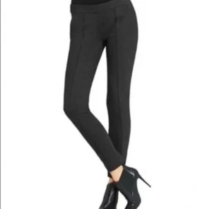 Pantalón de vestir CAbi para mujer 2 Audrey gris oscuro ponte legging cremallera lateral XS #967 - Imagen 1 de 16