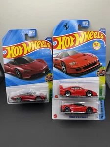 Hot Wheels Mclaren Speedtail, Ferrari F40, Ferrari SF90. NEU - Bild 1 von 1