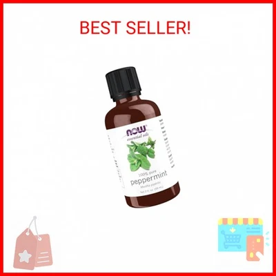Aceites esenciales AHORA, aceite de menta, aroma vigorizante de aromaterapia, disti de vapor Foto 1 de 2