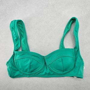 Xhilaration grün halb gepolsterter BH Strand Bikini Bralette Schwimmen Oberteil S Small - Bild 1 von 6