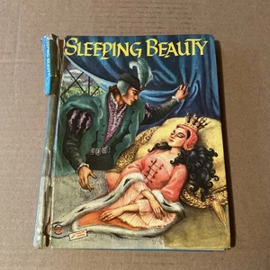 Vtg SLEEPING BEAUTY 1956 Wonder Book by Evelyn Andreas & Ruth Ives Original - Bild 1 von 3
