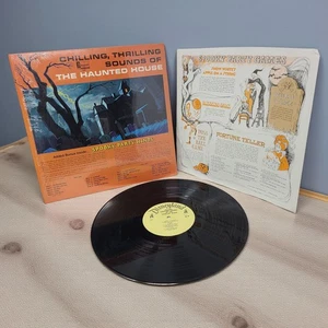 Vtg Disneyland Chilling Thrilling Sounds Of The Haunted House Vinyl LP DQ-1257 - Foto 1 di 7