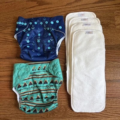 Alva Baby Cloth Diaper Lot NEW! - Image 1 of 3