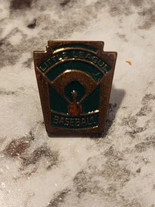 Little League Baseball Hat Lapel Pin Screwback Vintage 1930-40's - Picture 1 of 2