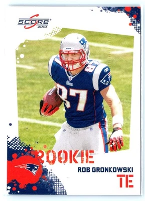 2010 Score #383 Rob Gronkowski RC - Image 1 of 2