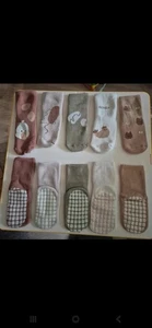 Baby Girls Boys Non Slip Grip Socks Toddler Cotton Socks 1-3years - Picture 1 of 5