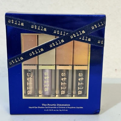 Stila Fourth Dimension Liquid Eyeshadow Set Opal Lilac Smoky Quartz Labradorite - Image 1 of 3