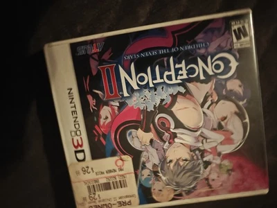 Conception II: Children of the Seven Stars (Nintendo 3DS) Authentic CIB Tested  - Image 1 of 2