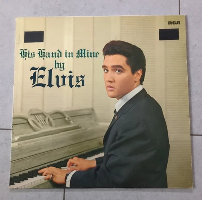Elvis Presley  His Hand in Mine by Elvis   RCA   Vinyl LP  GER  Reissue  VG/EX - Image 1 of 4