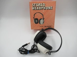 Auriculares estéreo vintage SH-50GT probados con caja original "Look" - Imagen 1 de 18