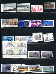 LOT 30853 POSTFRISCHE NH SAMMLUNG VON FÜNFUNDFÜNFZIG BRIEFMARKEN AUS KANADA - Bild 1 von 2