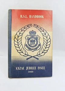 RSL Handbook - Anzac Jubilee Issue - 1965 - Picture 1 of 8