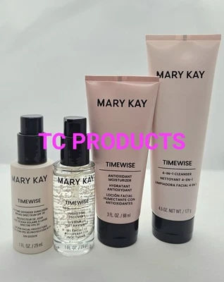 Mary Kay Timewise Miracle Set 3D  - Normal to Dry Skin - Full Size Set Of 4 - Image 1 of 4