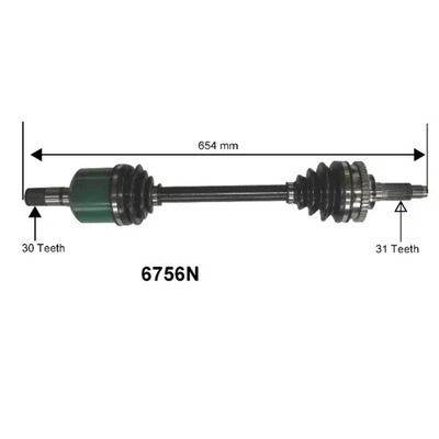 Conjunto de eje CV para 95-00 Mazda Millenia 1700-197463 Foto 1 de 4