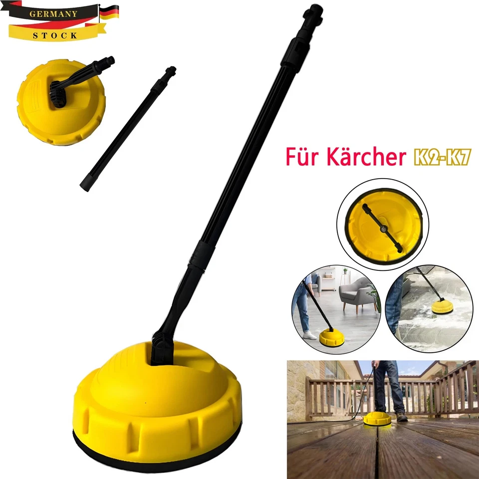 MARKENLOS Flächenreiniger Terrassenreiniger Für Kärcher K2-K7 Hochdruckreiniger Ersatz Neu