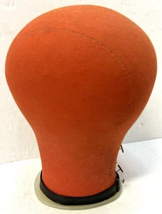 Vintage Millinery Hutmacher Canvas Perückenform Industrie Größe 22,5 Display - Bild 1 von 8