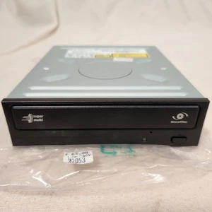 Desktop LG gh20ns10 SUPER MULTI SATA CD-RW DVD-ROM Disk Drive MFG 2007 NEW - Photo 1/6