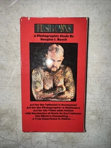 Flesh As Canvas Rare VHS Tape Vintage Tattoo Documentary Douglas I. Busch - Picture 1 of 2