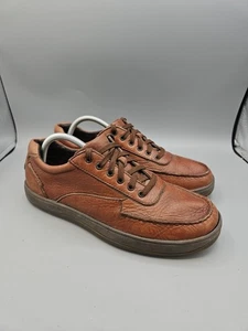 Rockport Brown Eureka Lace Up Leather Oxford Shoes Men's Size 9 Walking  - Picture 1 of 11