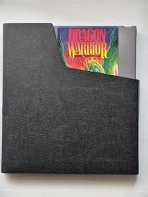 Dragon Warrior 1989 NES Nintendo with Black Sleeve Tested Works Great