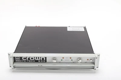 Crown Macro-Tech 600 2-Channel Amplifier - AS IS For Parts - Image 1 of 4