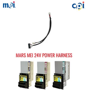 MEI MARS AE 2612 24 VOLT MDB DBV BILL ACCEPTOR / VALIDATOR HARNESS - Picture 1 of 3