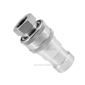 3/4 NPT X 3/4 Body Quick Disconnect Hydraulic Coupling Coupler Poppet Valve - Picture 1 of 8