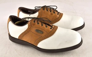 *FootJoy Soft-Joys Golf Shoes Men's Style #58727 White Size 9.5 M - Picture 1 of 9