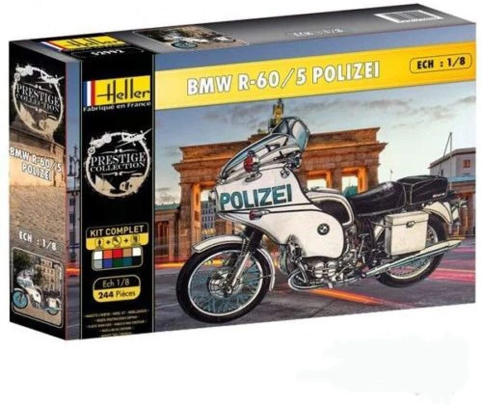HELLER KIT BMW R-60 / POLIZEI  SCALA 1/8 ART. 52993 - Immagine 1 di 1