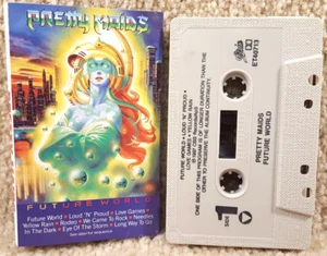 Vintage 1987 Cassette Tape Pretty Maids Future World Epic Records - Picture 1 of 8