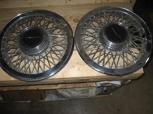 Thunderbird Wheel Covers 14" for 1983 thru 1988 Ford (4) - Picture 1 of 2