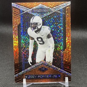 2023 Wild Card Alumination Joey Porter Jr. Orange Disco 1/15 Rookie 