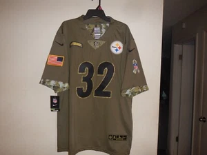 FRANCO HARRIS Pittsburgh Steelers Jersey # 32 Salute To Service Men's L - Picture 1 of 5
