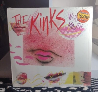 THE KINKS Word Of Mouth SEALED Arista AL8-8264 Cut Out Saw Cut NEW OLD STOCK - Image 1 of 4