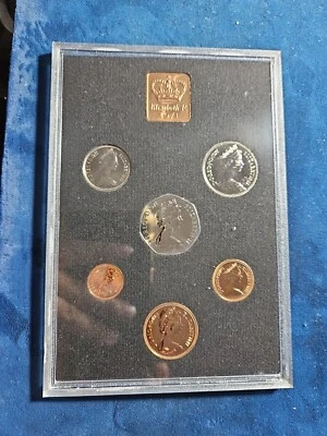 UK 1971 first decimal proof set (#00047) - Image 1 of 3