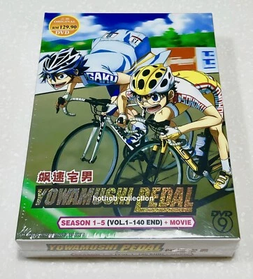 Yowamushi Pedal (Season 1-5: VOL.1 - 140 End + Movie) ~ All Region ~ Anime DVD - Image 1 of 4