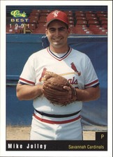 1991 Savannah Cardinals Classic/Best #6 Mike Jolley