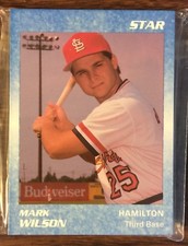 1989 Star Co HAMILTON - Cardinals GLOSSY Minor League Set 100 PRINTED F6020505