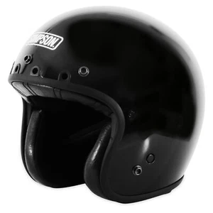 Simpson Motorcycle Black Chopper Helmet - XL - Picture 1 of 5