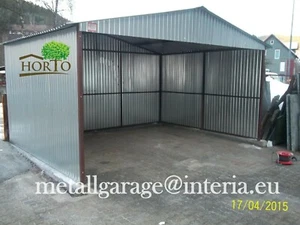 3x8 SONDERANGEBOT Blechgarage Fertiggarage Metallgarage LAGERRAUM BLECHRAUM * - Bild 1 von 3