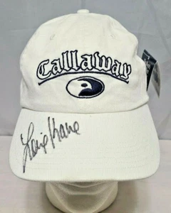Callaway Golf Strapback Cap Hat White Lorie Kane Signature  - Bild 1 von 9