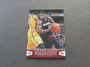 2013-2014 Panini Basketball LeBron James Card #114