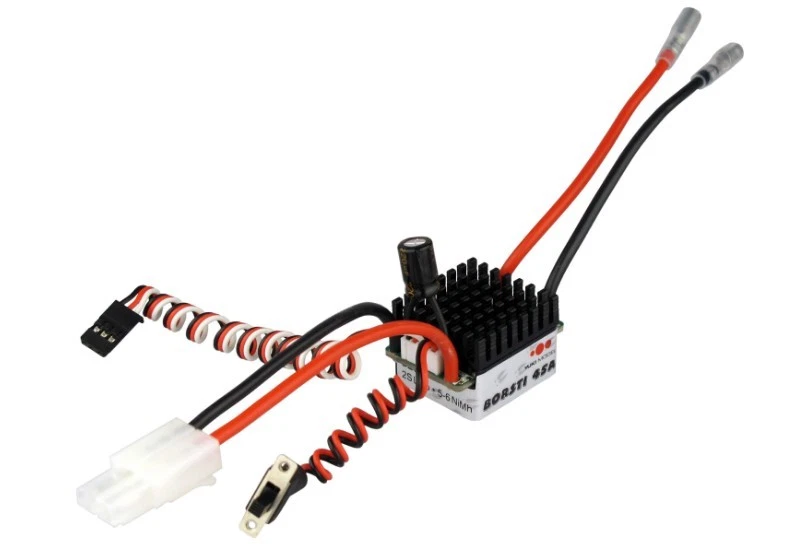 Regolatore ESC Brushed BORSTI con 45 A per Auto Radiocomandate 1:10 Spazzola - Immagine 1 di 1
