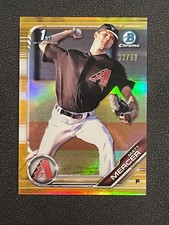 2019 Bowman Chrome Prospects Gold Refractor /50 Matt Mercer #BCP-120