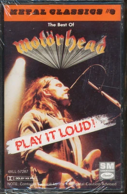 Motorhead - Play It Loud: Best Of (Cassette Tape) **BRAND NEW/STILL SEALED** - Image 1 of 3