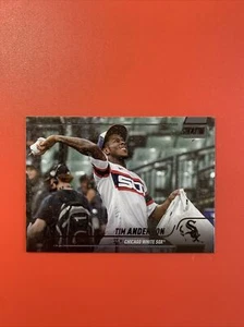 2022 STADIUM CLUB / BLACK FOIL PARALLEL - #39 TIM ANDERSON - CHICAGO WHITE SOX. - Picture 1 of 2